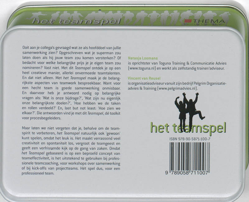 Achterkant van Het Teamspel