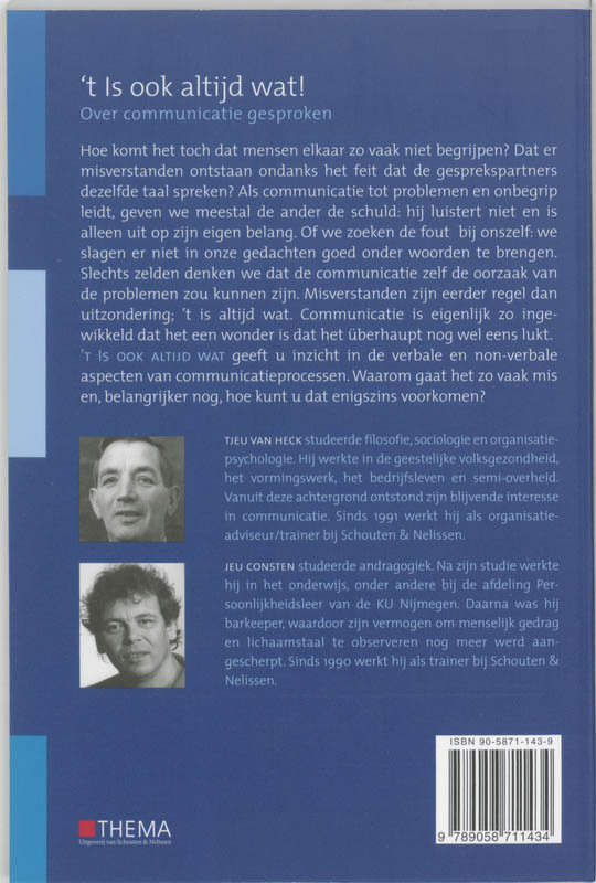 Achterkant van 't Is ook altijd wat!