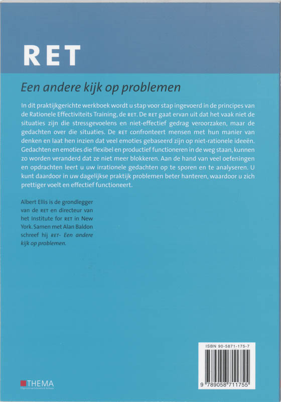 Achterkant van RET een andere kijk op problemen