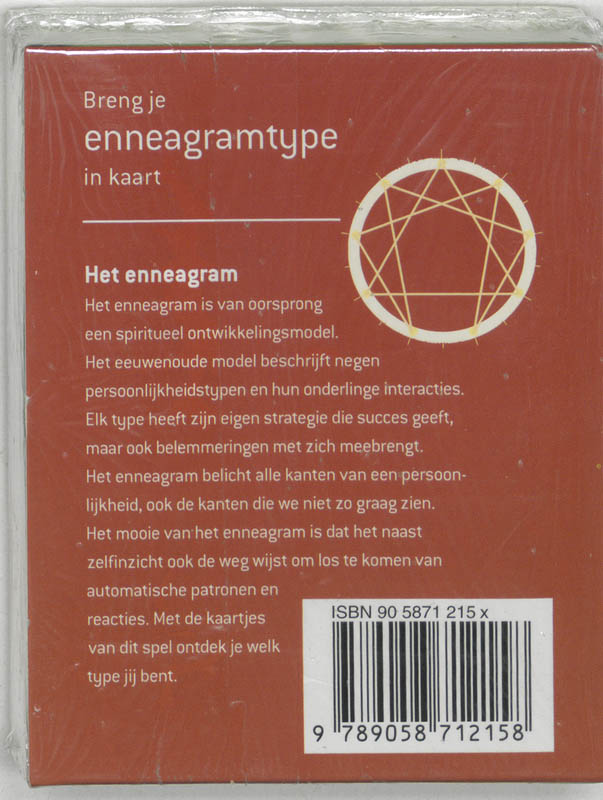 Achterkant van Breng je enneagramtype in kaart