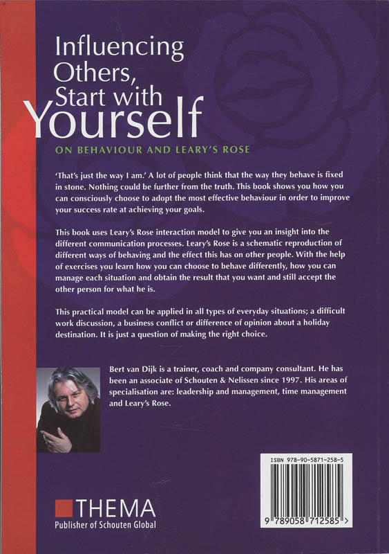 Achterkant van Influencing others, start with yourself