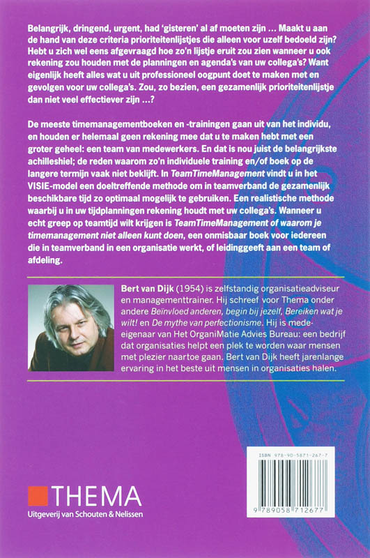 Achterkant van Team TimeManagement