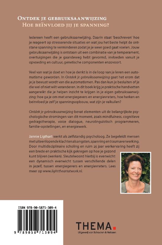 Achterkant van Ontdek je gebruiksaanwijzing
