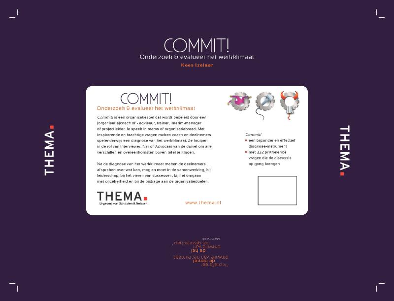 Achterkant van Commit!