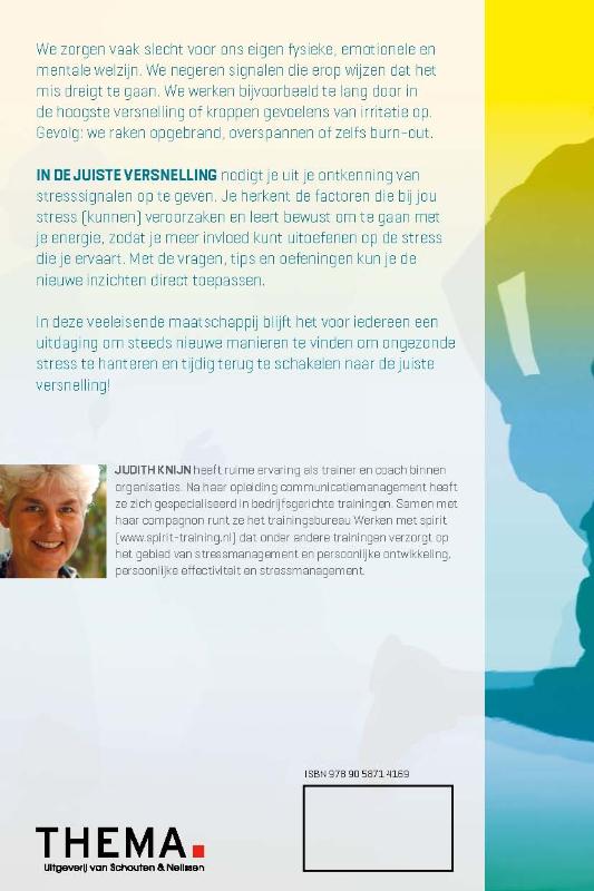 Achterkant van In de juiste versnelling