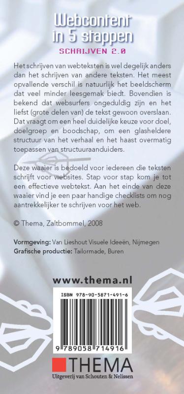Achterkant van Webcontent in vijf stappen