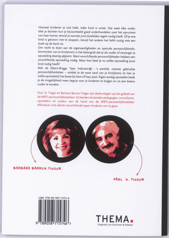 Achterkant van Eigen-aardig opvoeden