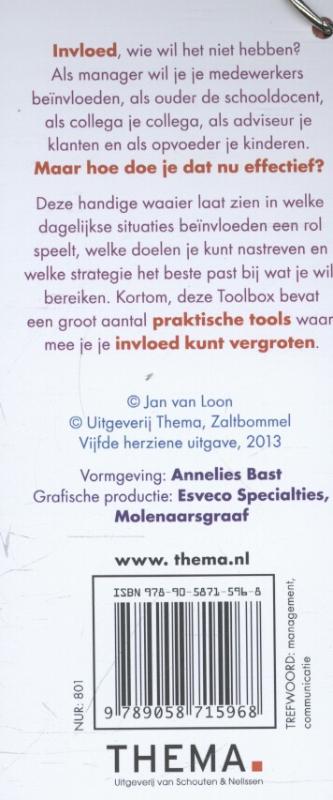 Achterkant van Beinvloeden