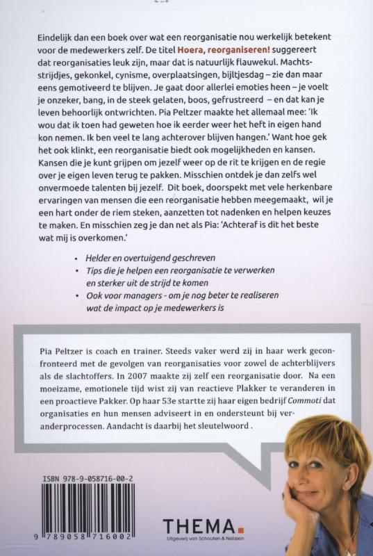 Achterkant van Hoera reorganiseren!