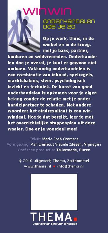 Achterkant van Win win