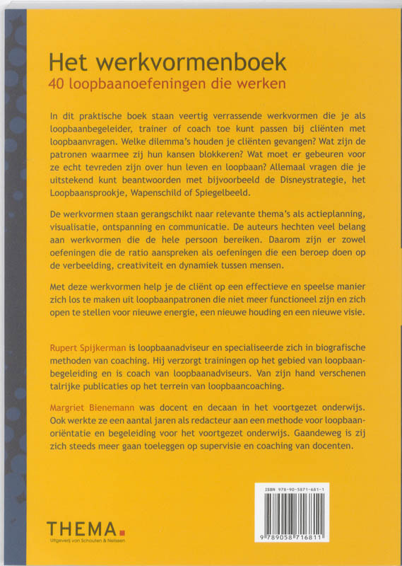Achterkant van Het werkvormenboek