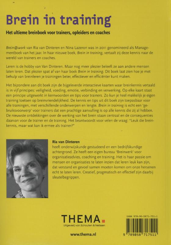 Achterkant van Brein in training