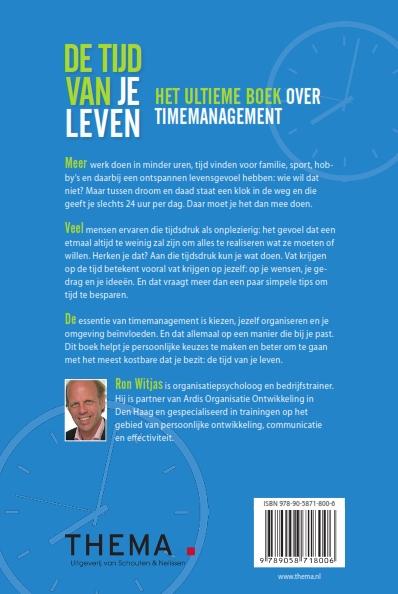 Achterkant van De tijd van je leven
