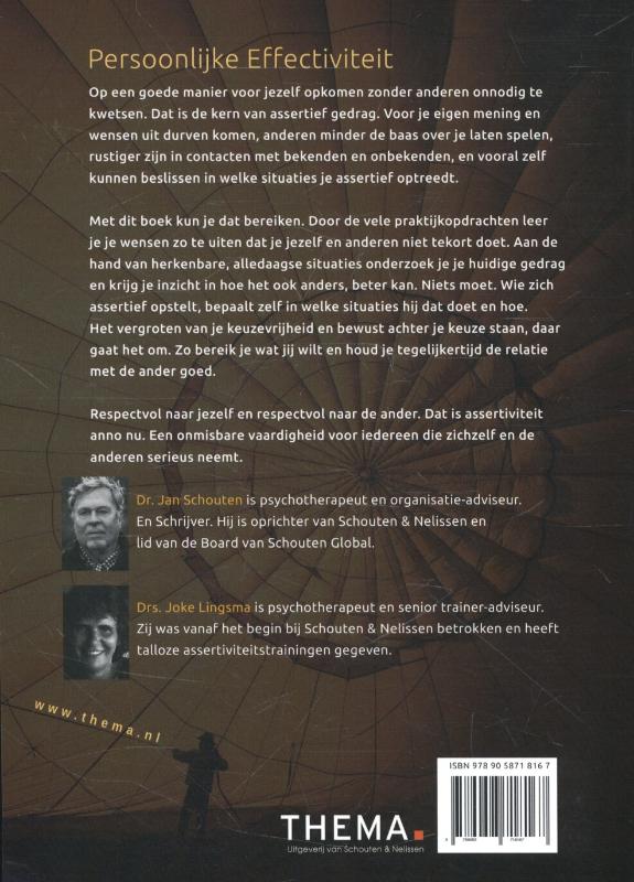 Achterkant van Persoonlijke effectiviteit