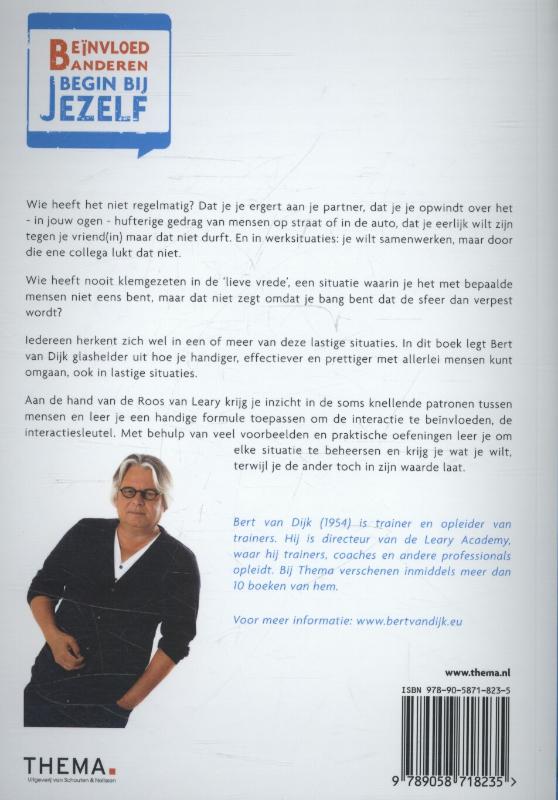 Achterkant van Beinvloed anderen, begin bij jezelf