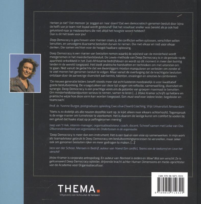 Achterkant van Deep democracy
