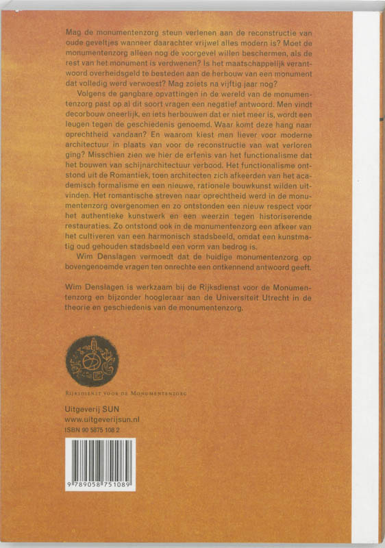 Achterkant van Romantisch modernisme