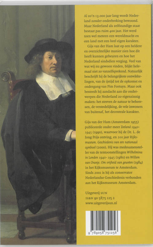 Achterkant van Geschiedenis van Nederland