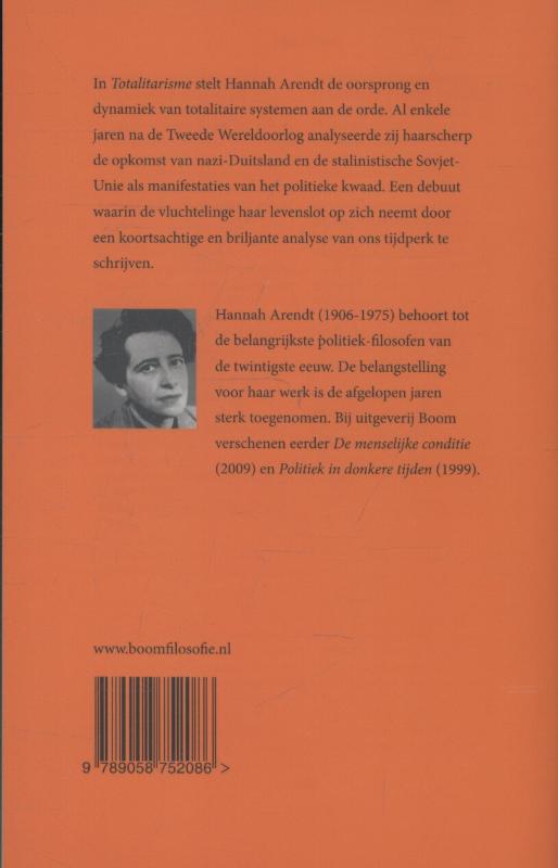 Achterkant van Totalitarisme