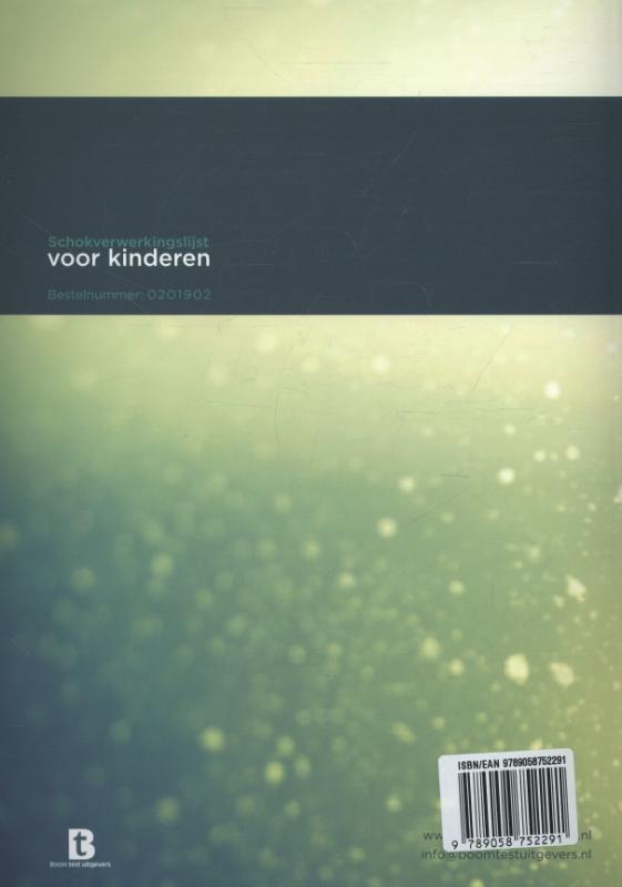 Achterkant van Handleiding