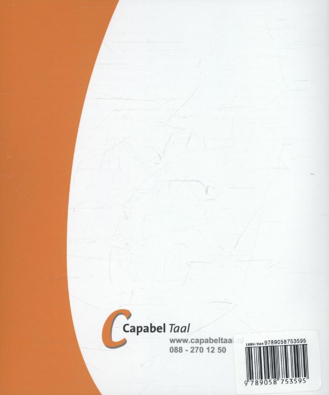 Achterkant van Tekstboek