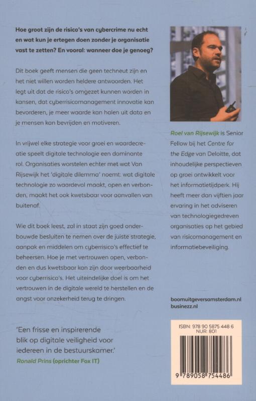 Achterkant van Cyberrisico als kans