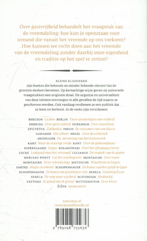 Achterkant van Gastvrijheid