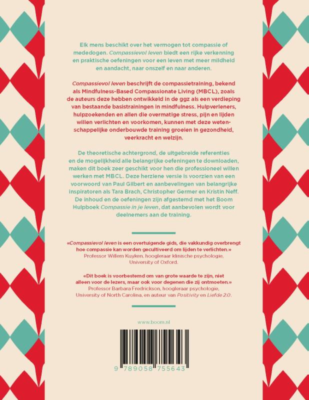 Achterkant van Compassievol leven