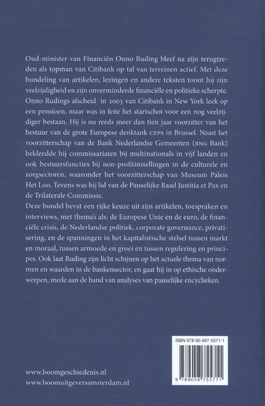 Achterkant van Het gaat om meer dan geld alleen II