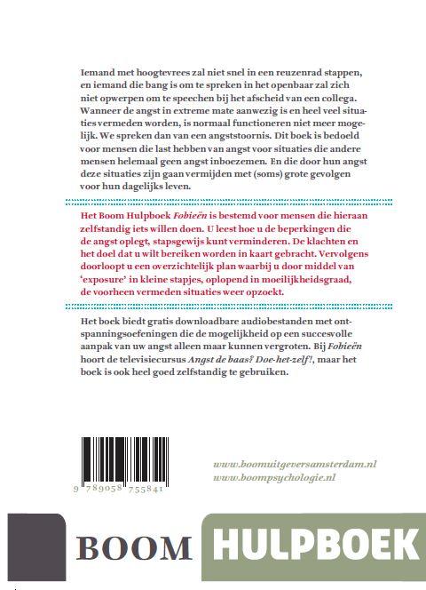 Achterkant van Fobieën