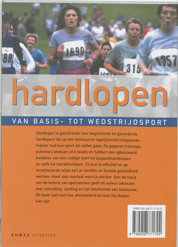 Achterkant van Hardlopen