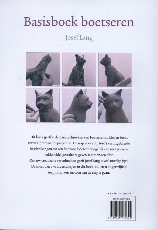 Achterkant van Basisboek boetseren