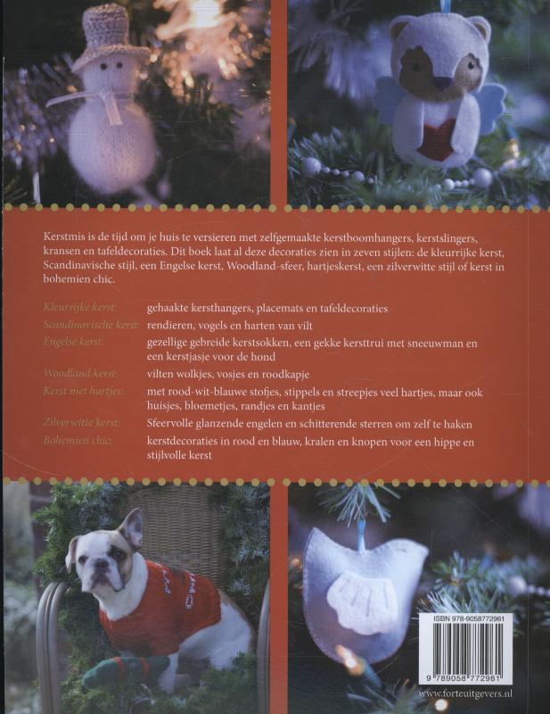 Achterkant van Kerst in huis