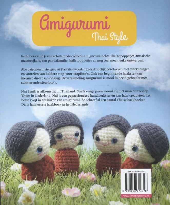 Achterkant van Amigurumi Thai Style
