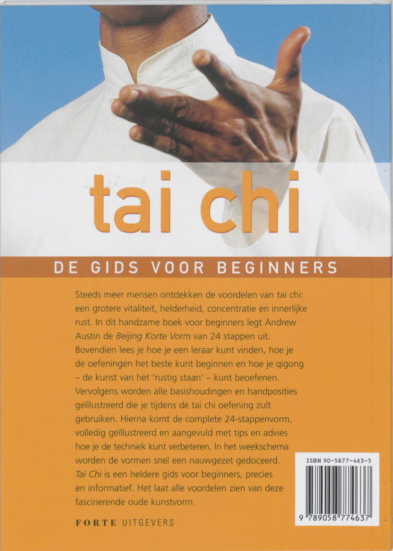 Achterkant van Tai chi