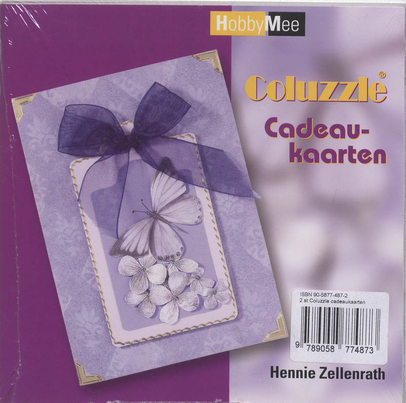 Achterkant van Coluzzle cadeaukaarten set 2 ex