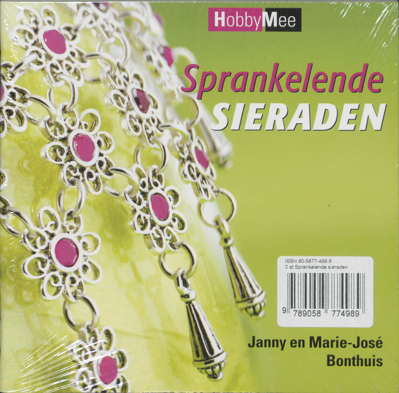 Achterkant van Sprankelende sieraden set 2 ex