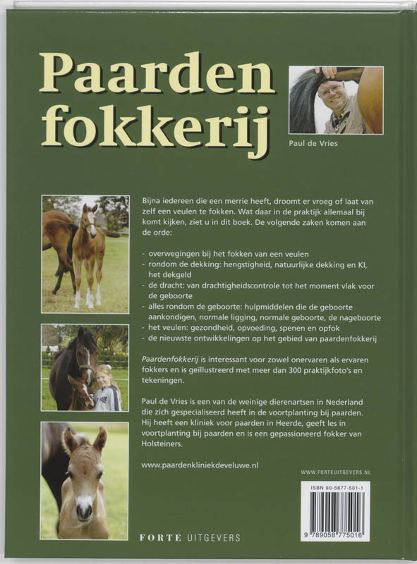 Achterkant van Paardenfokkerij