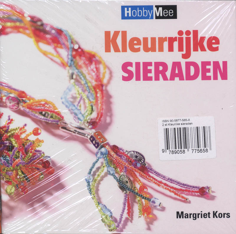 Achterkant van Kleurrijke sieraden set 2 ex