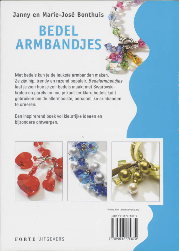 Achterkant van Bedelarmbandjes