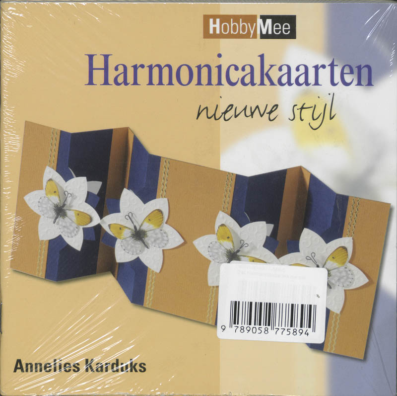 Achterkant van Harmonicakaarten nieuwe stijl set 2 ex