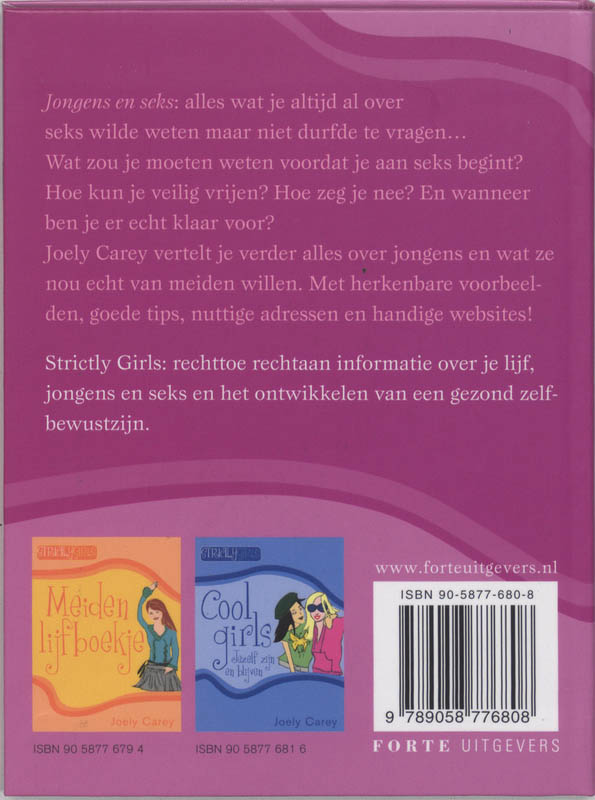 Achterkant van Jongens & Seks