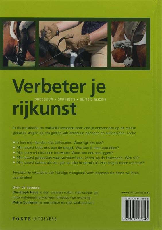 Achterkant van Verbeter je rijkunst