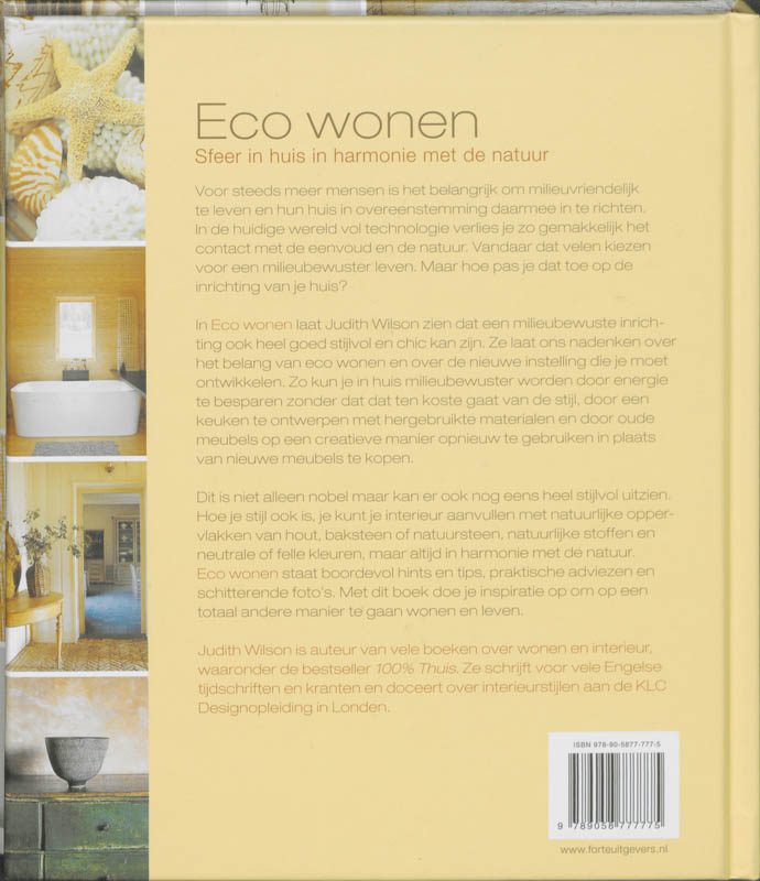 Achterkant van Eco wonen