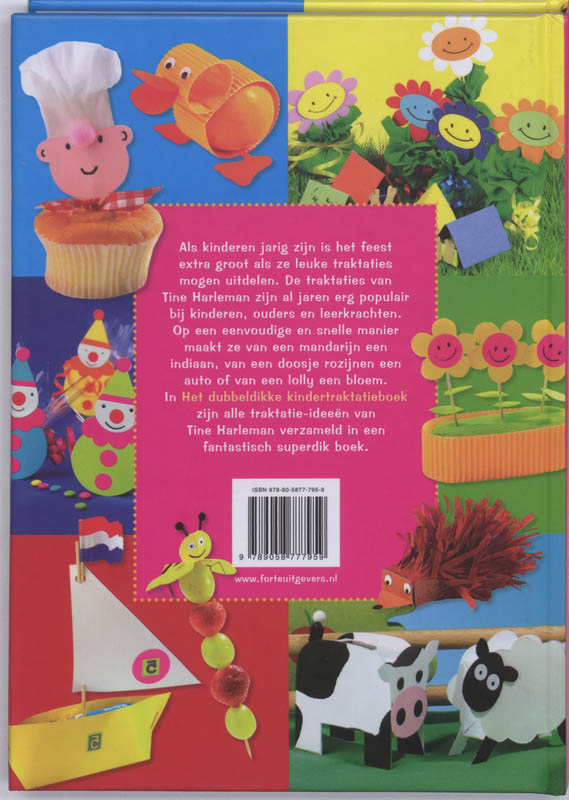 Achterkant van Het dubbeldikke kindertraktatieboek