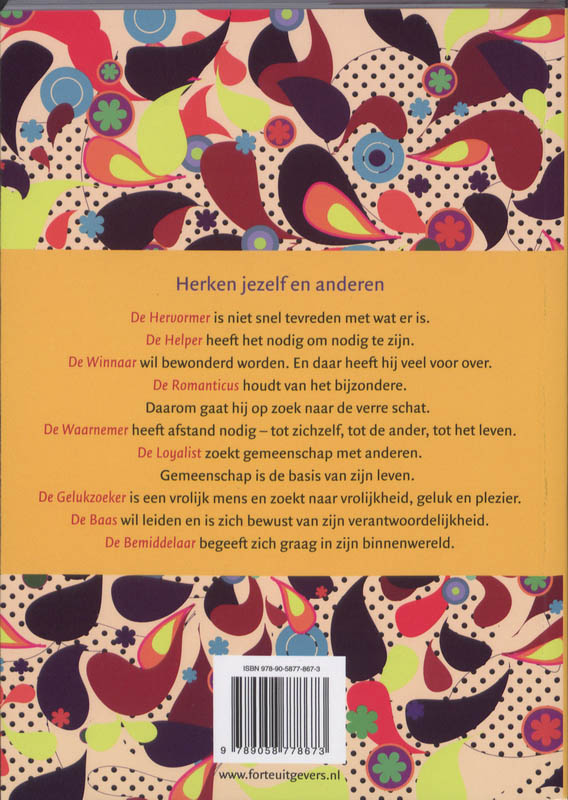 Achterkant van Het vrolijke enneagram
