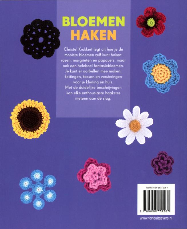 Achterkant van Bloemen haken