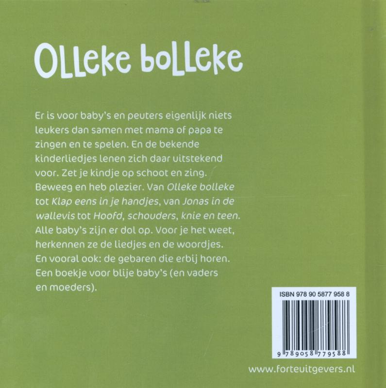 Achterkant van Olleke Bolleke