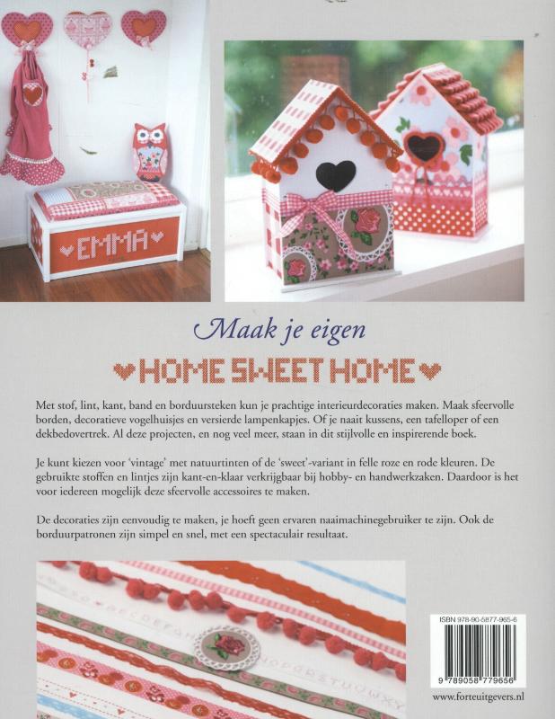 Achterkant van Maak je eigen home sweet home