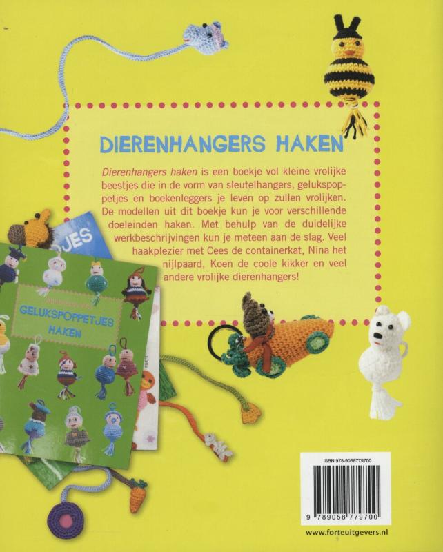 Achterkant van Dierenhangers haken